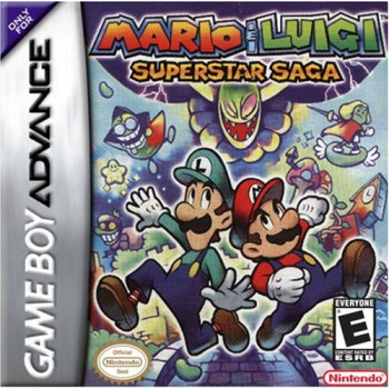 Mario & Luigi SuperStar Saga Gameboy Advance Mario & Luigi Super Star Saga Game Only - Gameboy Advance Games Game Game Only